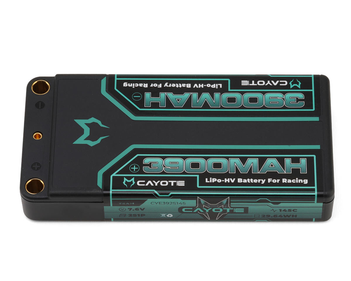 Cayote 2S 145C LCG Shorty LiHV Battery (7.6V/3900mAh)