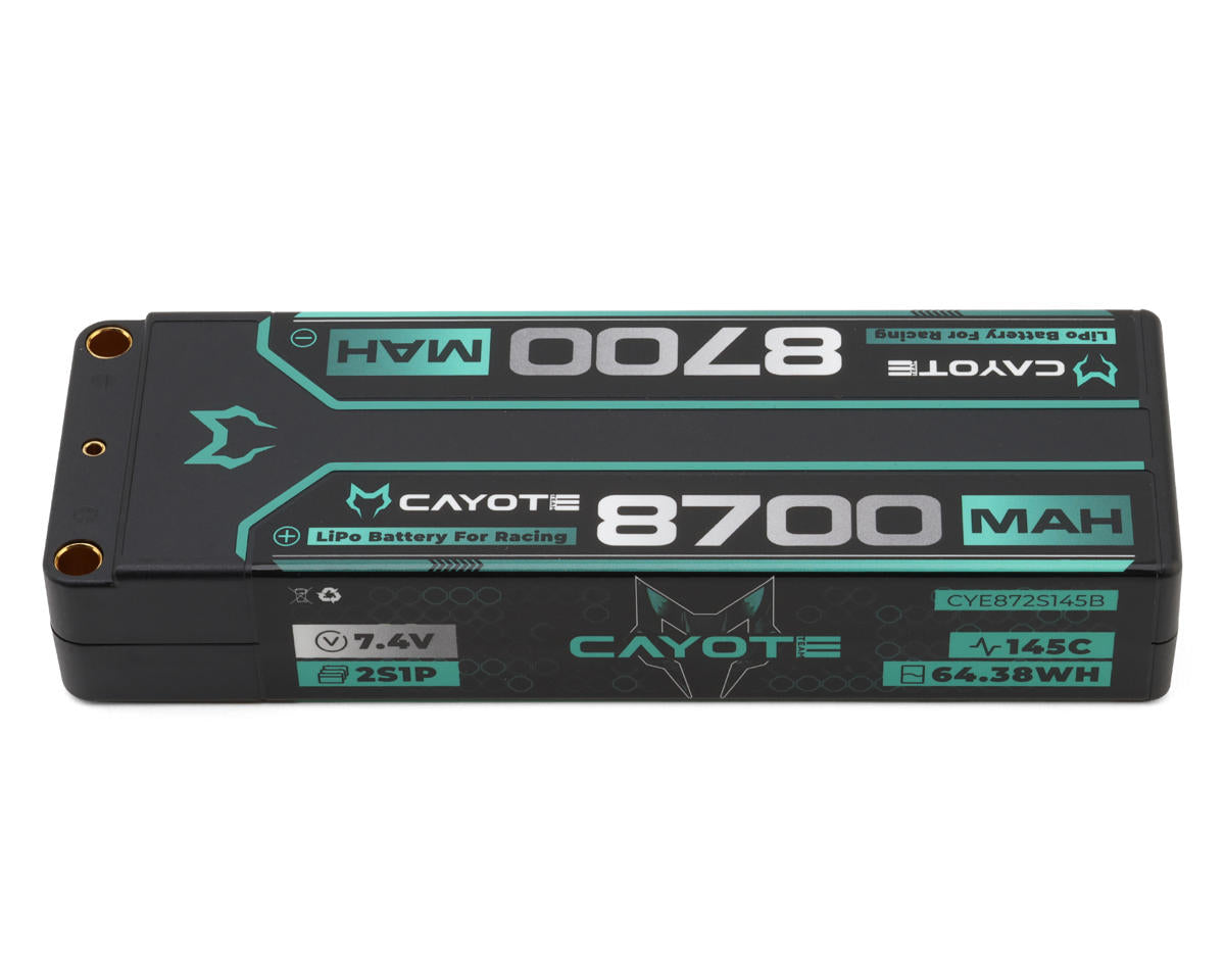 Cayote 2S 145C Stick LiPo Battery (7.4V/8700mAh)