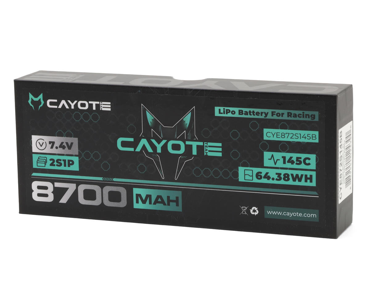 Cayote 2S 145C Stick LiPo Battery (7.4V/8700mAh)