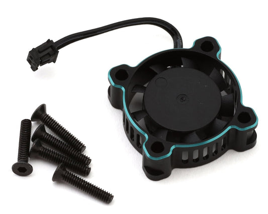 Cayote Crest RS120 Aluminum 20x20x7mm ESC Cooling Fan (Black/Aurora Green)