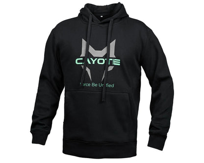 Cayote Classic-Fit Pullover Hoodie (Black) (L)