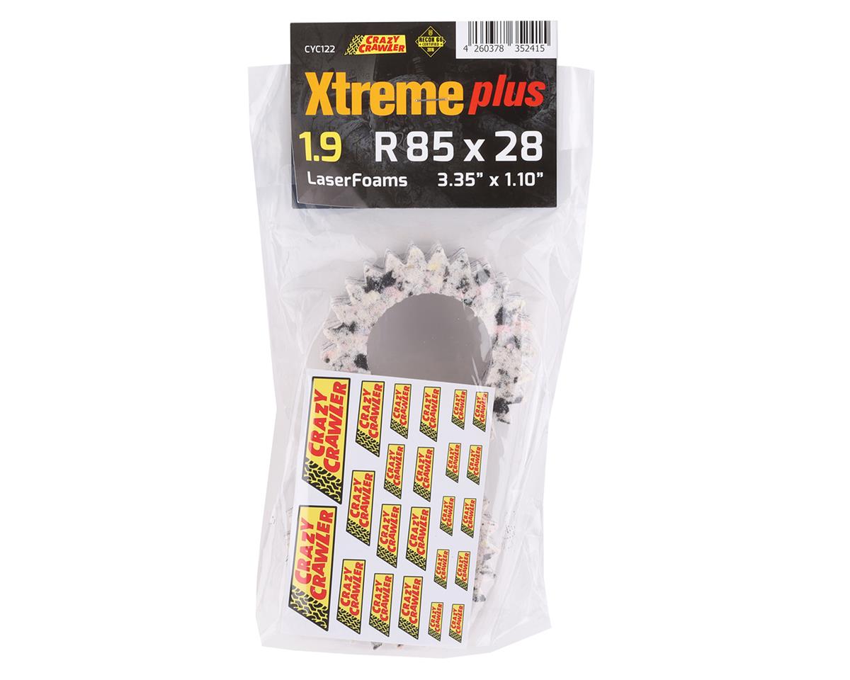 Crazy Crawler LaserFoam Xtreme Plus 1.9" Foam Crawler Tire Insert (2) (85x28mm)