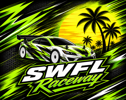 SWFL Raceway Pit Board