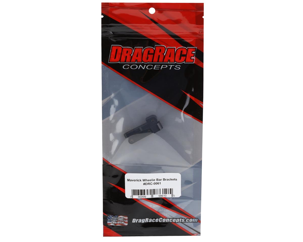 DragRace Concepts Maverick Aluminum Wheelie Bar Brackets (2)