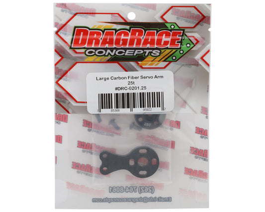 DragRace Concepts Carbon Fiber Servo Arm (Large) (25T)