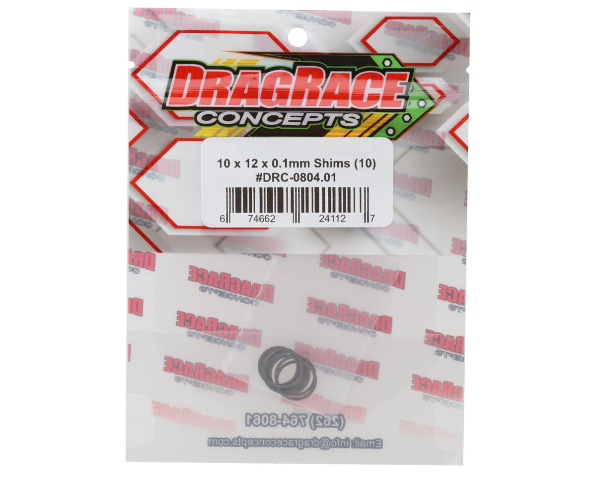 DragRace Concepts 10x2mm Stainless Steel Shims (10) (0.1mm)
