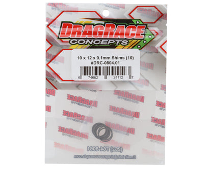 DragRace Concepts 10x2mm Stainless Steel Shims (10) (0.1mm)