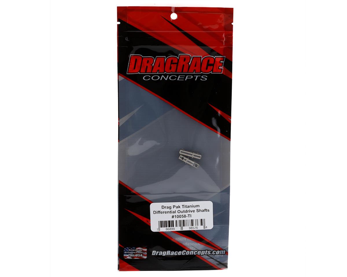 DragRace Concepts Maxim Titanium Differential Outdrive Shafts (2)
