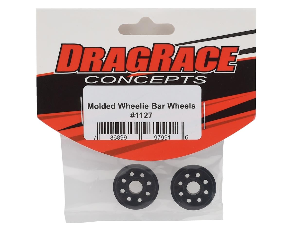 DragRace Concepts Molded Wheelie Bar Wheels (2)