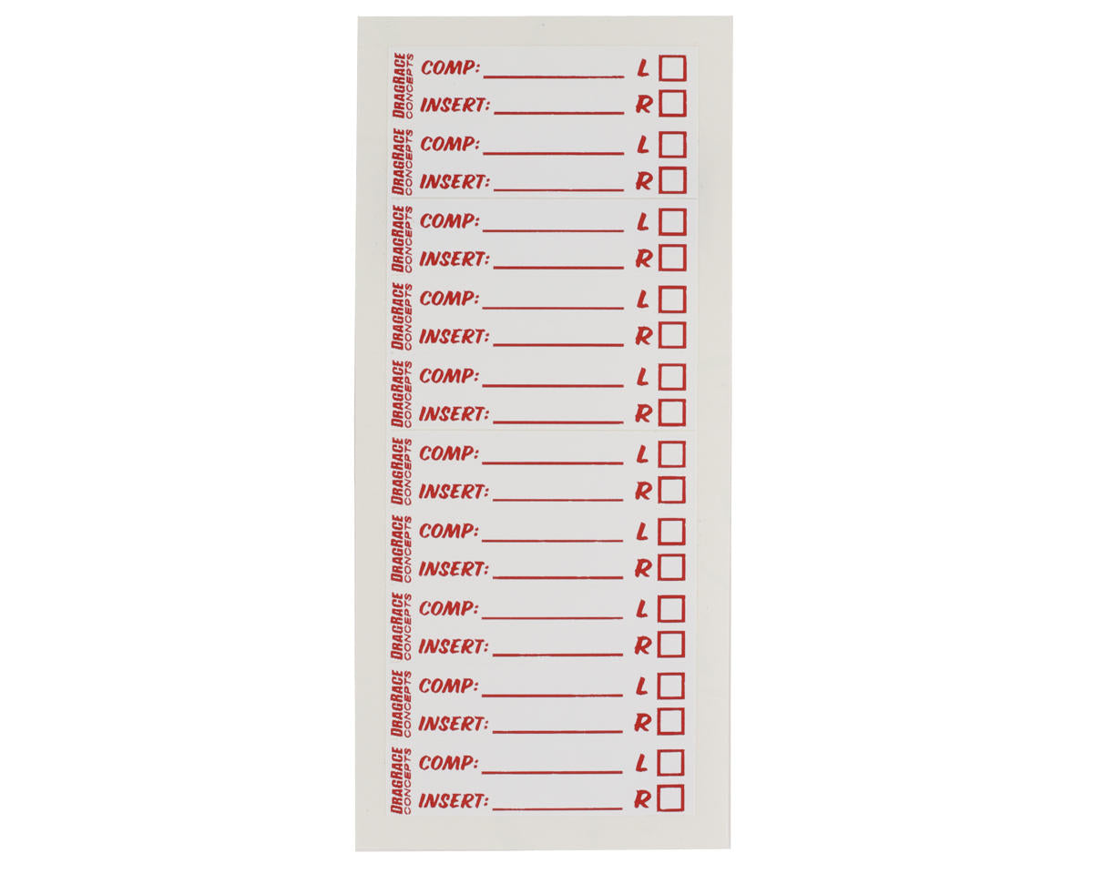 DragRace Concepts Tire Identification Decals (10)