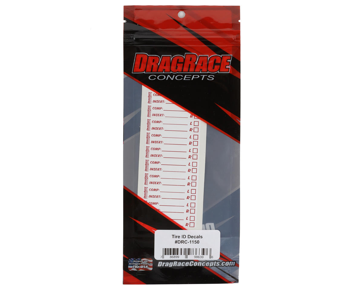 DragRace Concepts Tire Identification Decals (10)