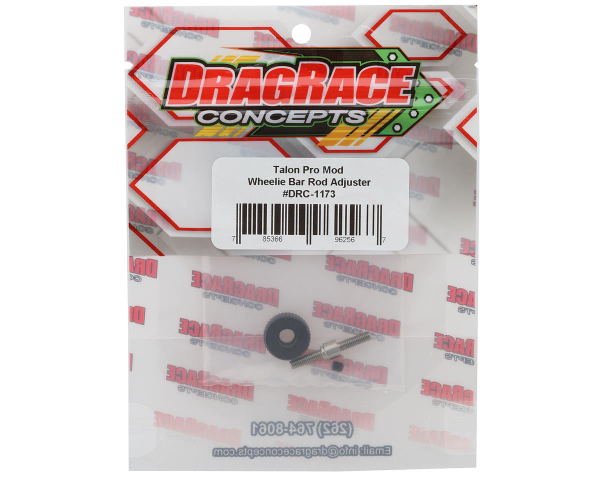 DragRace Concepts Talon Chassis Series Wheelie Bar Rod Adjuster