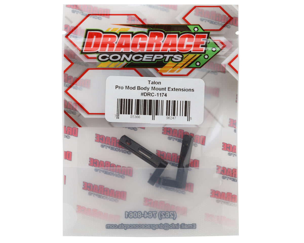 DragRace Concepts Talon Pro Mod Aluminum Body Mount Extensions (2)
