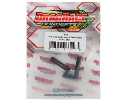 DragRace Concepts Talon Pro Mod Aluminum Body Mount Extensions (2)