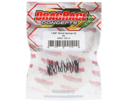 DragRace Concepts 1.500"  Super Flow Shock 13.5mm Springs (5lb) (2)
