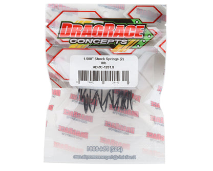 DragRace Concepts 1.500"  Super Flow Shock 13.5mm Springs (8lb) (2)