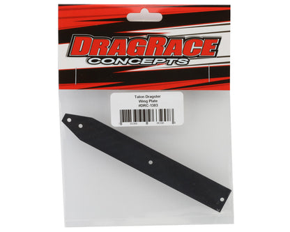 DragRace Concepts Talon Dragster Carbon Fiber Wing Plate