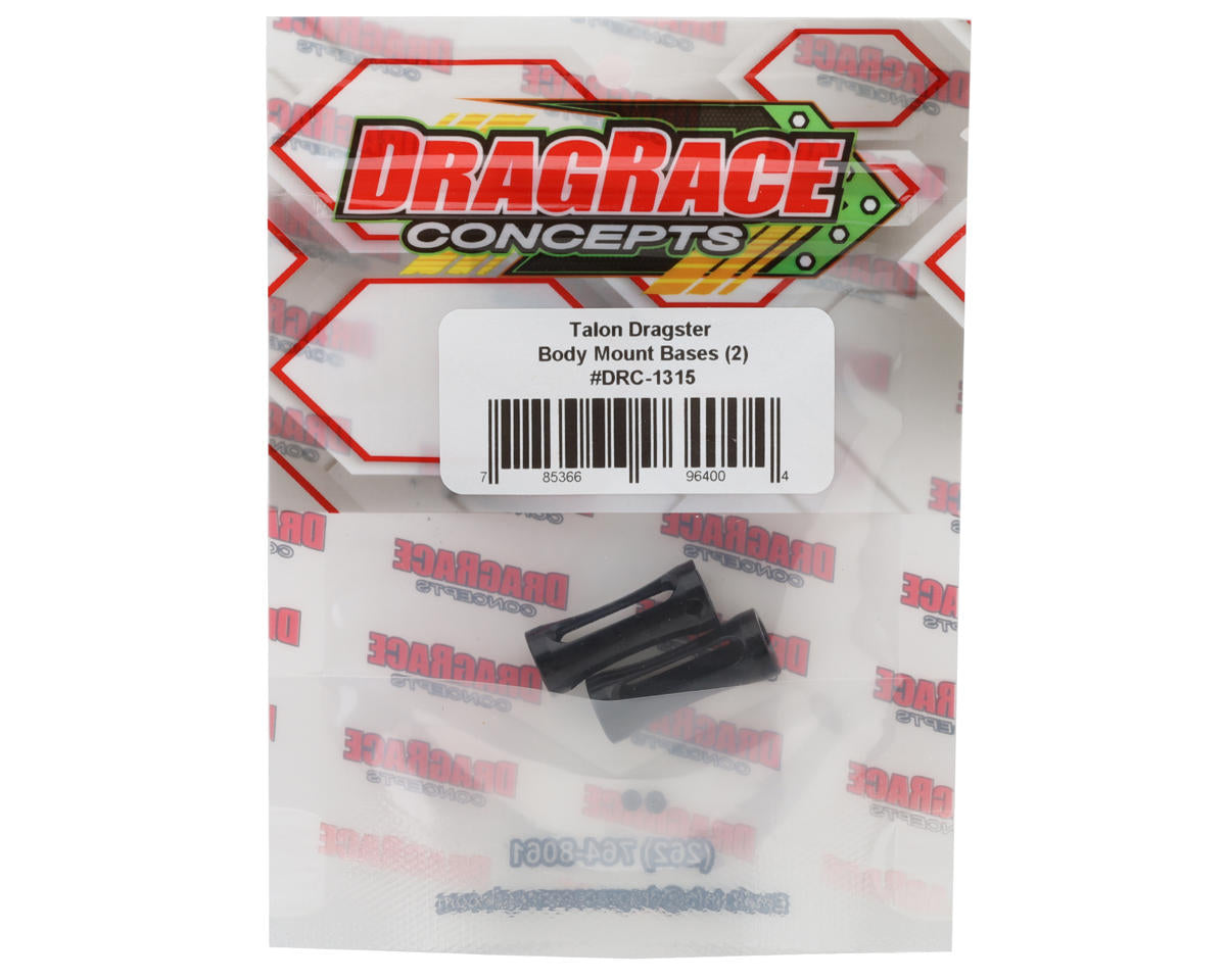 DragRace Concepts Talon Dragster Aluminum Body Mount Bases (2)