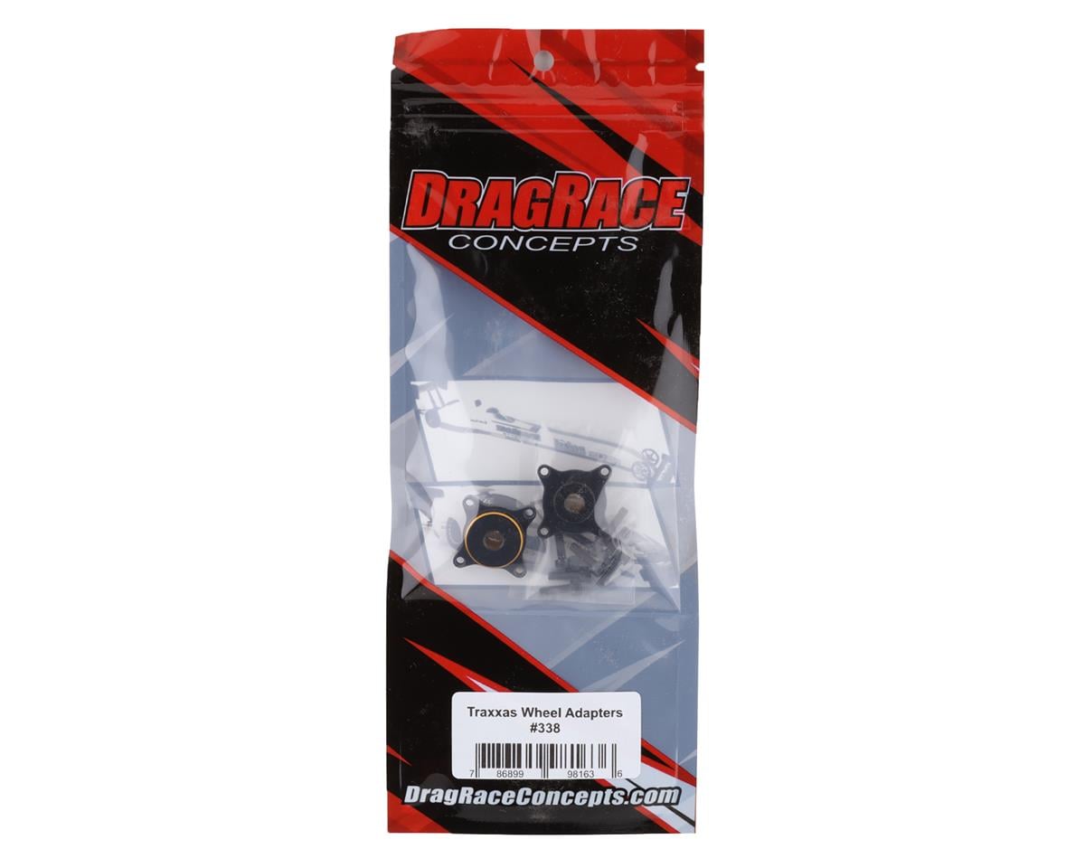 DragRace Concepts 4 Bolt Wheel Adapters for Traxxas (2)