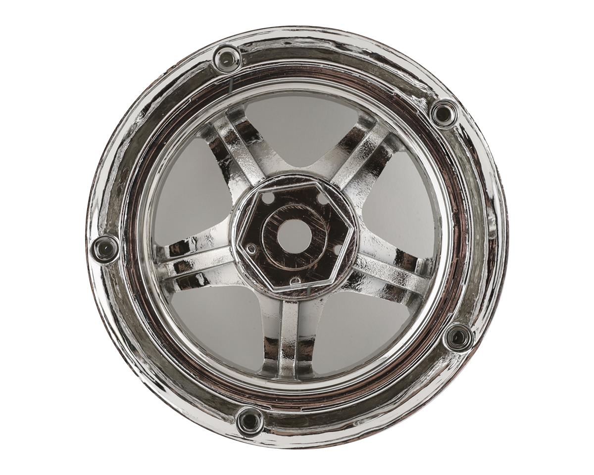 DS Racing Drift Element 5 Spoke Drift Wheels (Triple Chrome) (2)