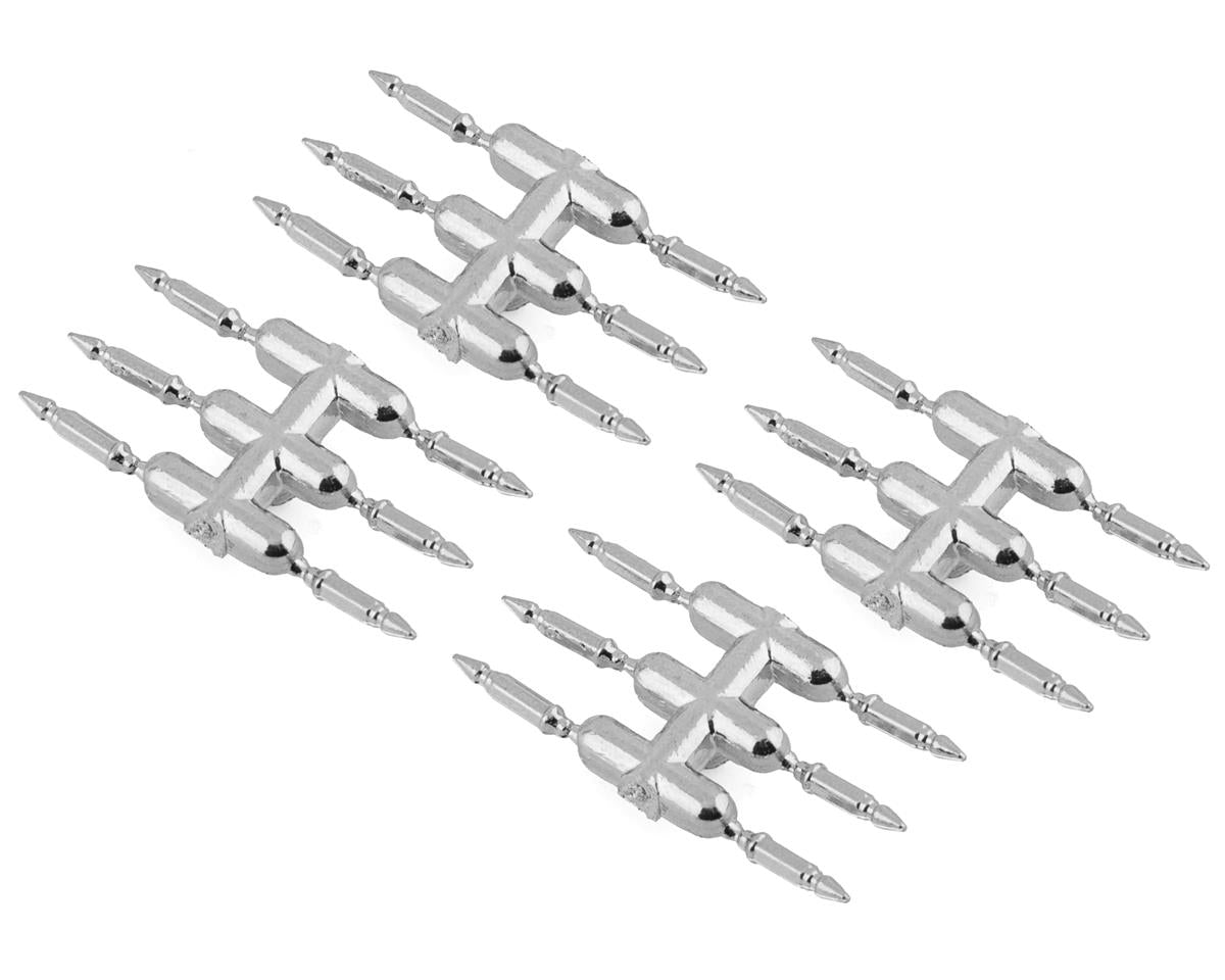 DS Racing Drift Element Scale Bullet Lug Nuts (Chrome) (24)