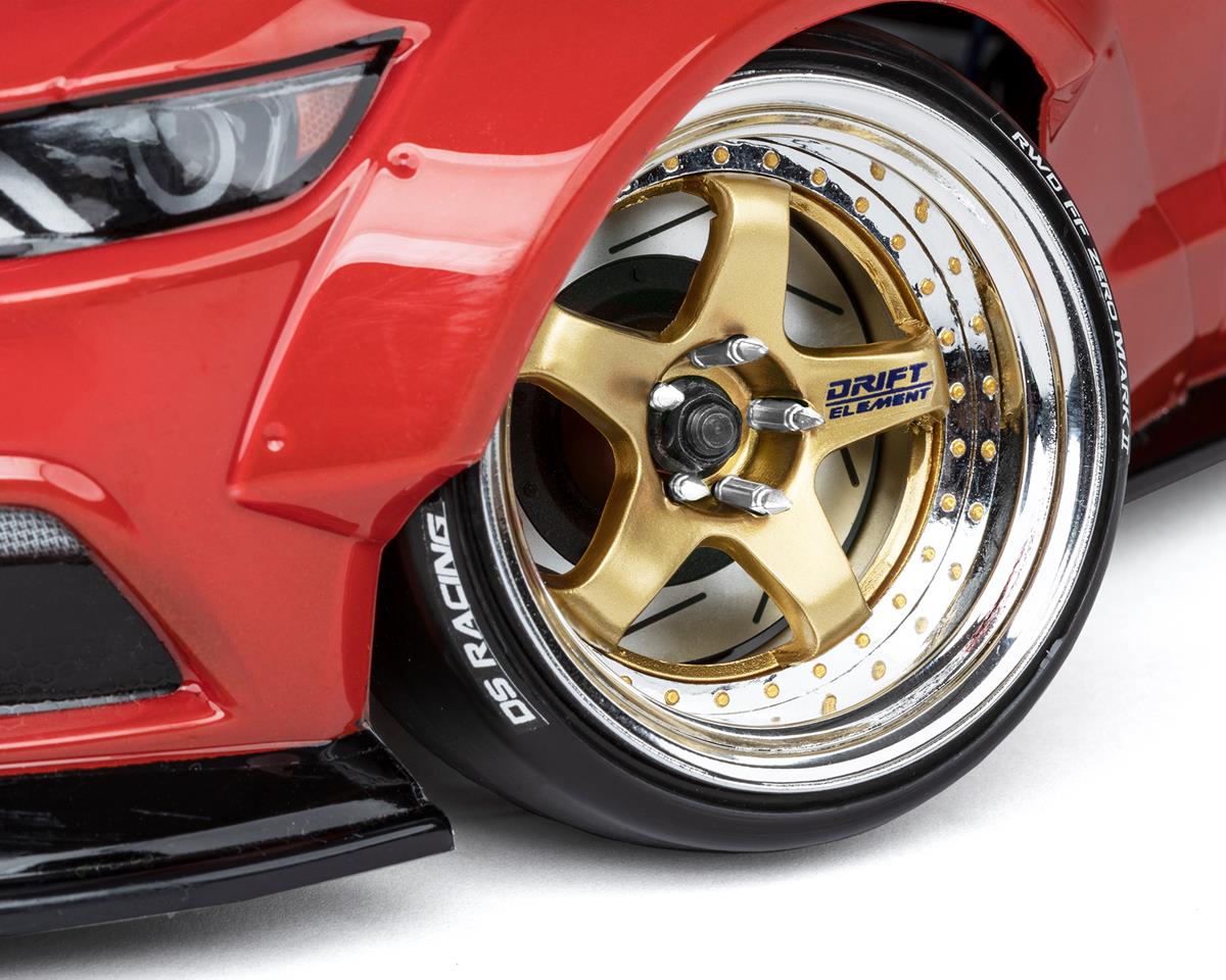 DS Racing Drift Element Scale Bullet Lug Nuts (Chrome) (24)