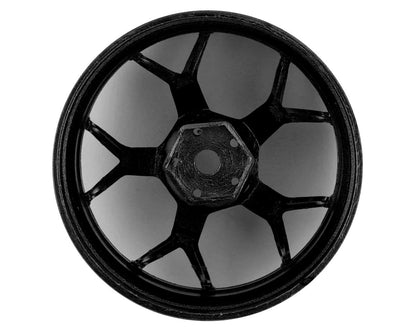 DS Racing Feathery Split Spoke Drift Wheels (Gunmetal) (2) (6mm Offset)