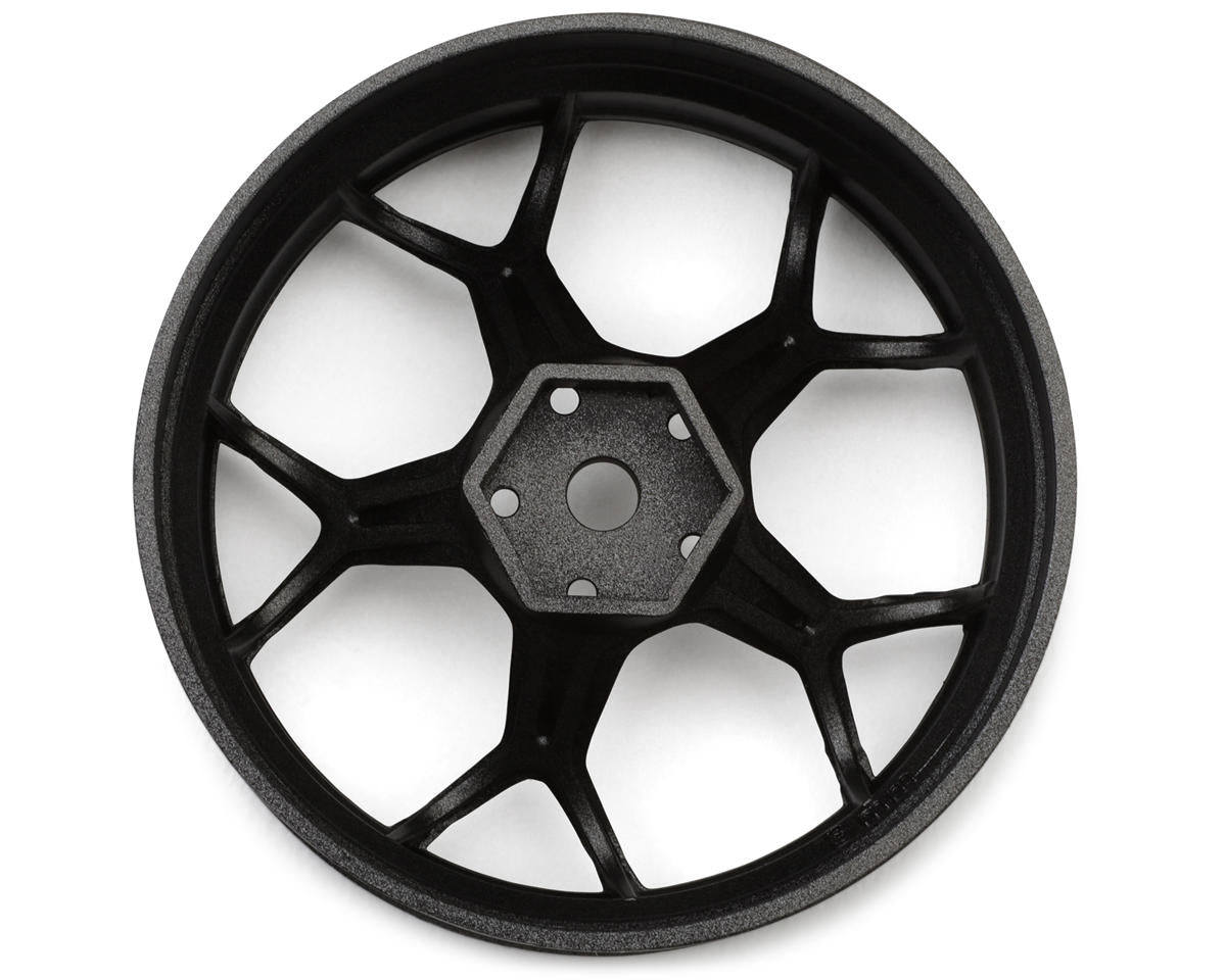 DS Racing Feathery Split Spoke Drift Wheels (Gunmetal) (2) (8mm Offset)