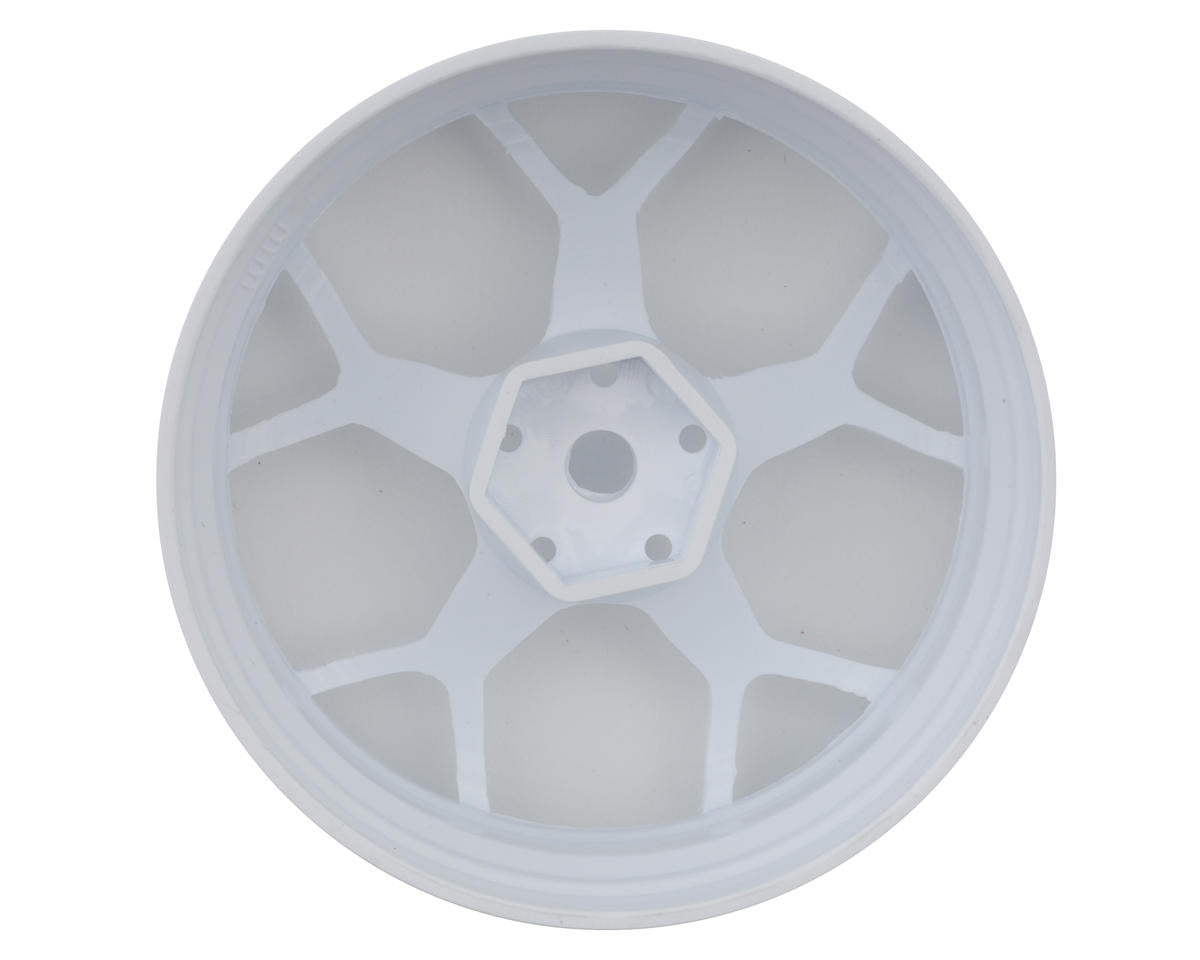 DS Racing Feathery Split Spoke Drift Wheels (White) (2)
