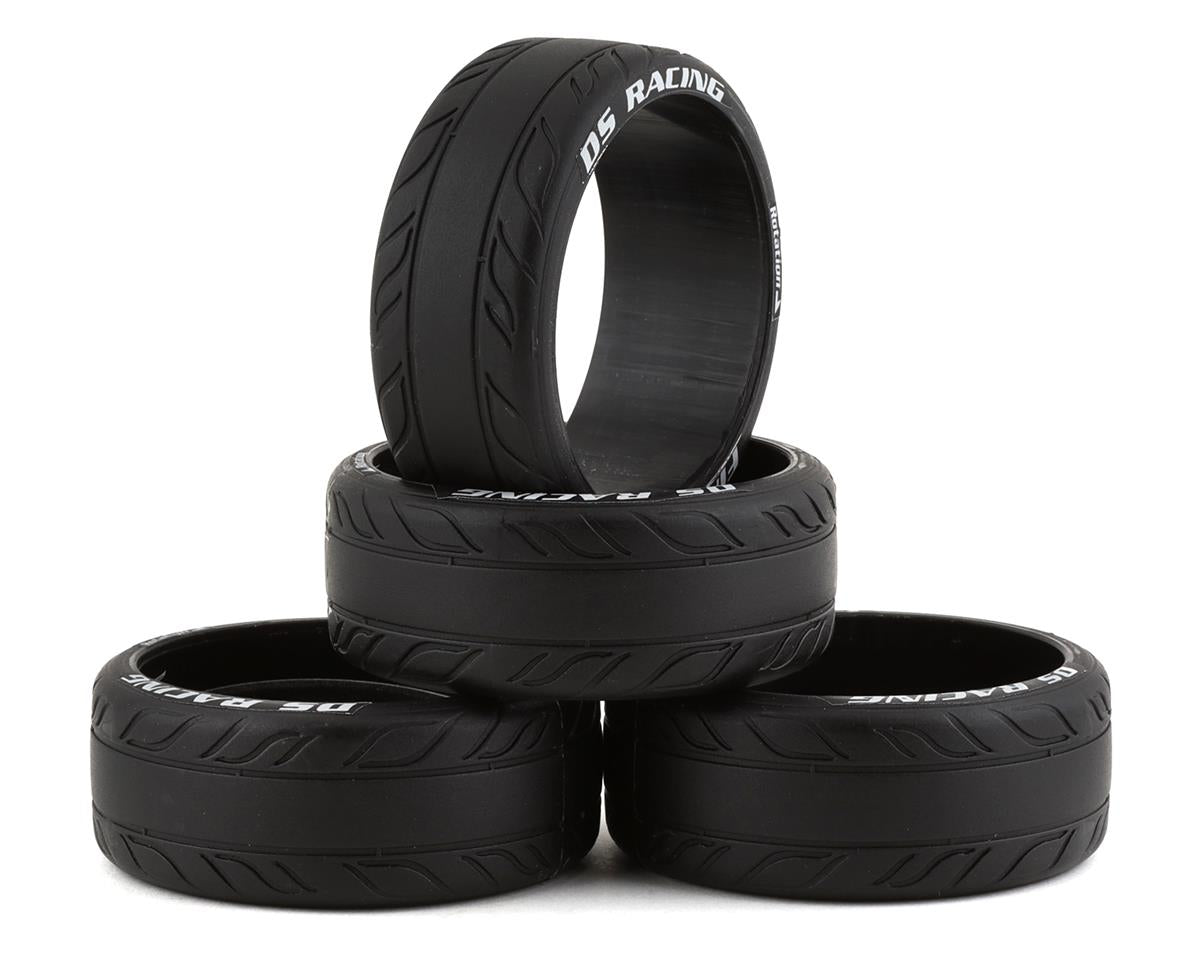 DS Racing Finix Friction HF Treaded Drift Tires (4) (HF-1)
