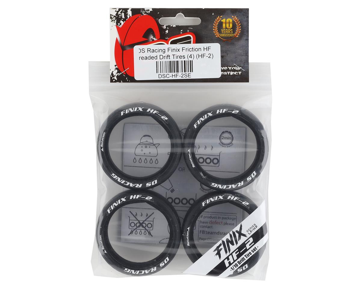 DS Racing Finix Friction HF Treaded Drift Tires (4) (HF-2)