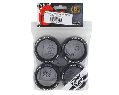 DS Racing Finix Treaded Drift Tires (4) (LF-3)