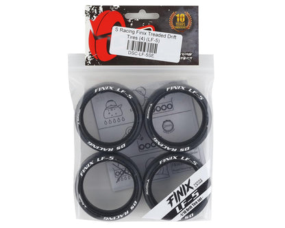 DS Racing Finix Treaded Drift Tires (4) (LF-5)