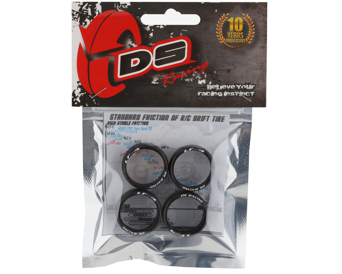 DS Racing Mini-Z 8.5mm Front & 11mm Rear Drift Tires (20mm) (LF-4)