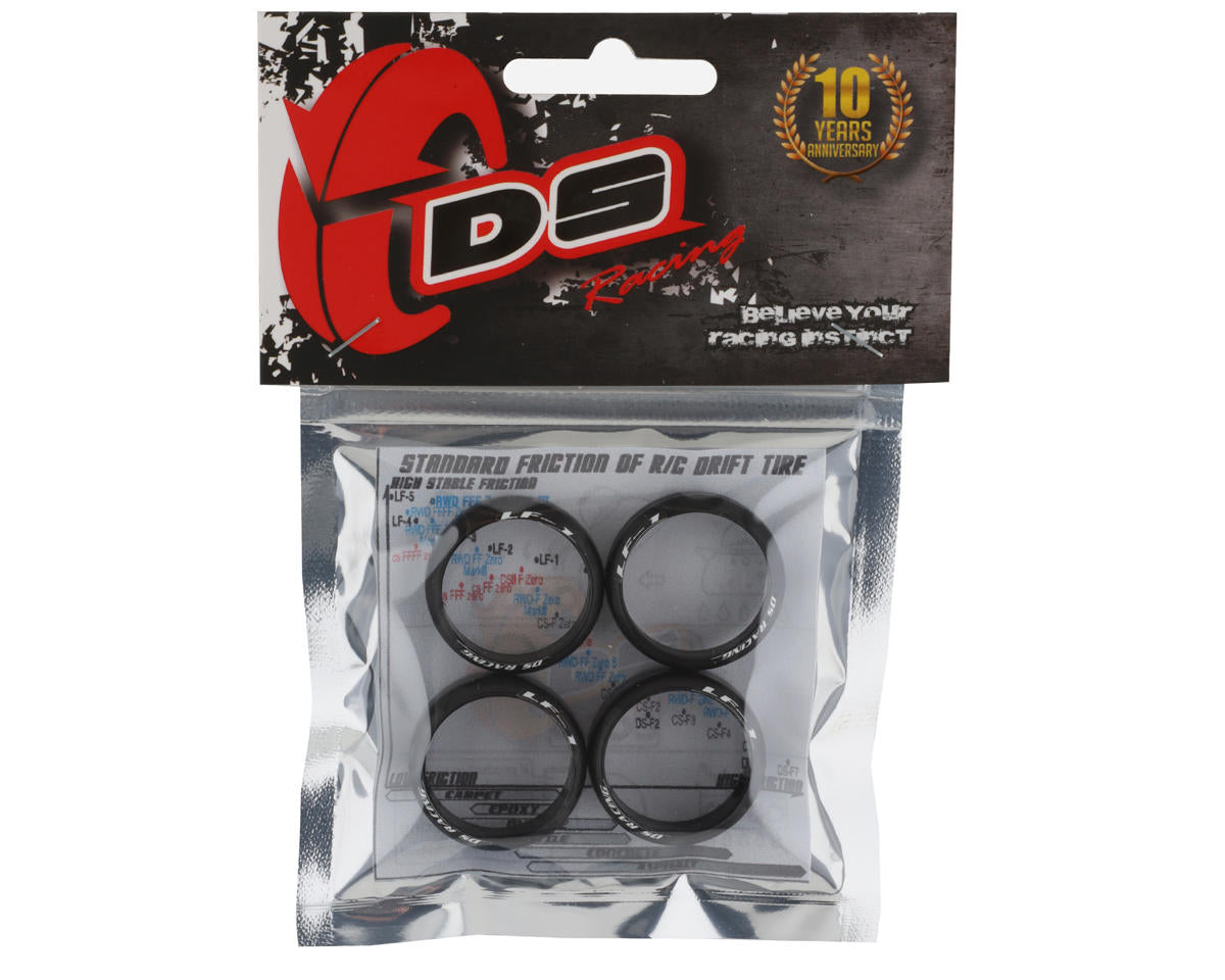 DS Racing Mini-Z 8.5mm Front & 11mm Rear Drift Tires (22mm) (LF-1)