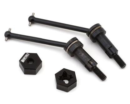 Hobby Details Metal Rear CVD Drive Shaft Set For 1/16 Arrma® Mojave Grom (2)