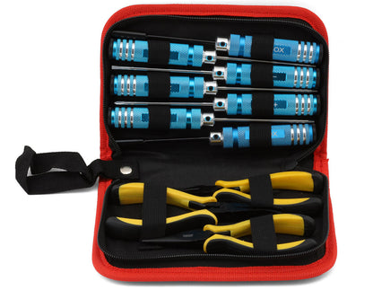 Hobby Details HSS Steel Mixed Tool Set (Blue/Yellow) (10)