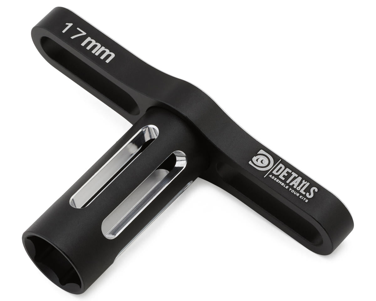 Hobby Details 17mm Hex Nut Wheel Wrench (Black)