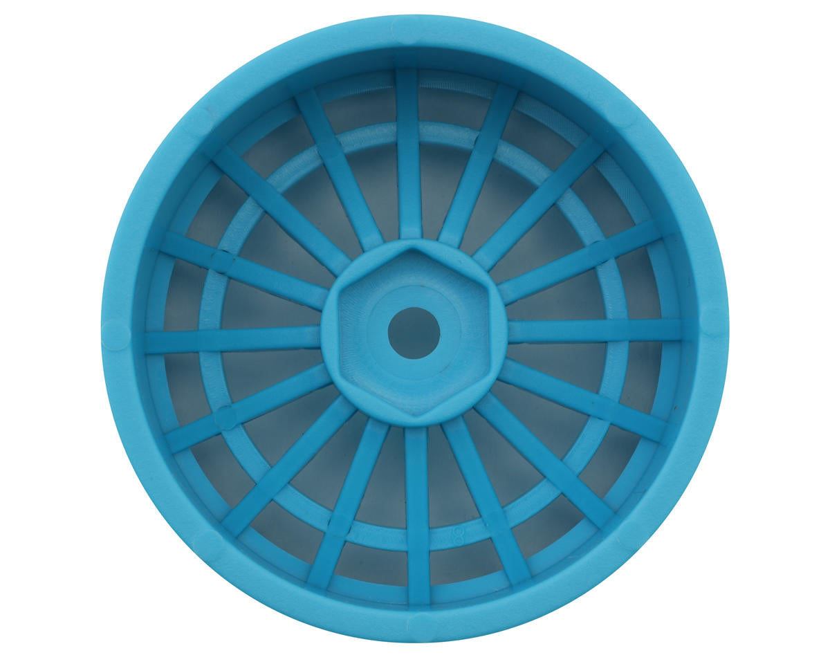 Eastbay Sliders JT18 1/10 Drift Wheels (Cyan) (2) (8mm Offset)