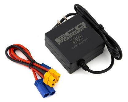 EcoPower Intelligent 2S 1700mAh EC2 LiPo Battery/"Electron Mini" Charger Bundle