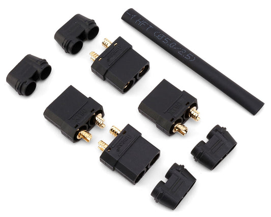 EcoPower 4.5mm "TruCurrent" XT90 Polarized Battery Connectors (4 Female)