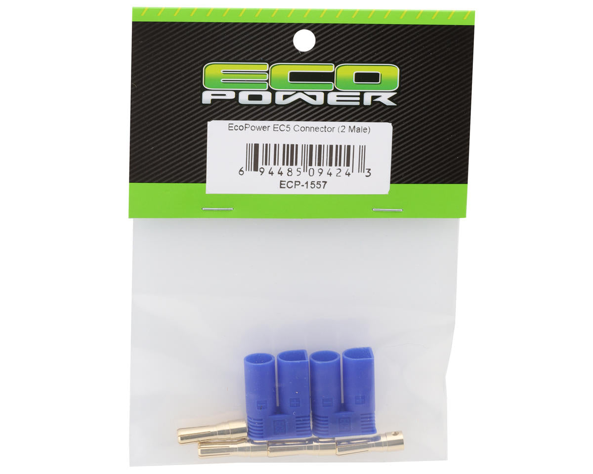 EcoPower EC5 Style Connectors (2 Male)