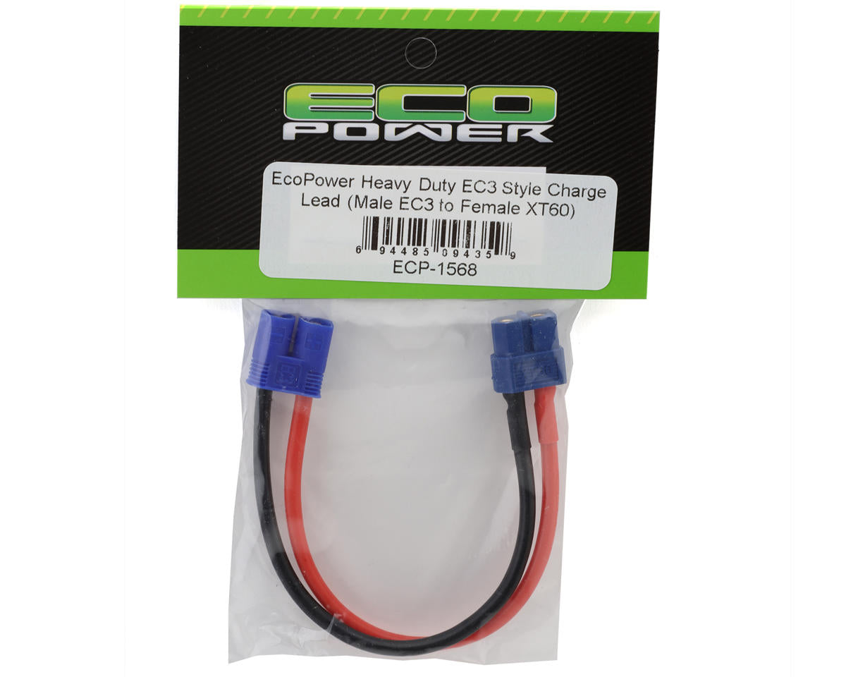 EcoPower XT60 to EC3 Adapter (Male EC3 to Female XT60)