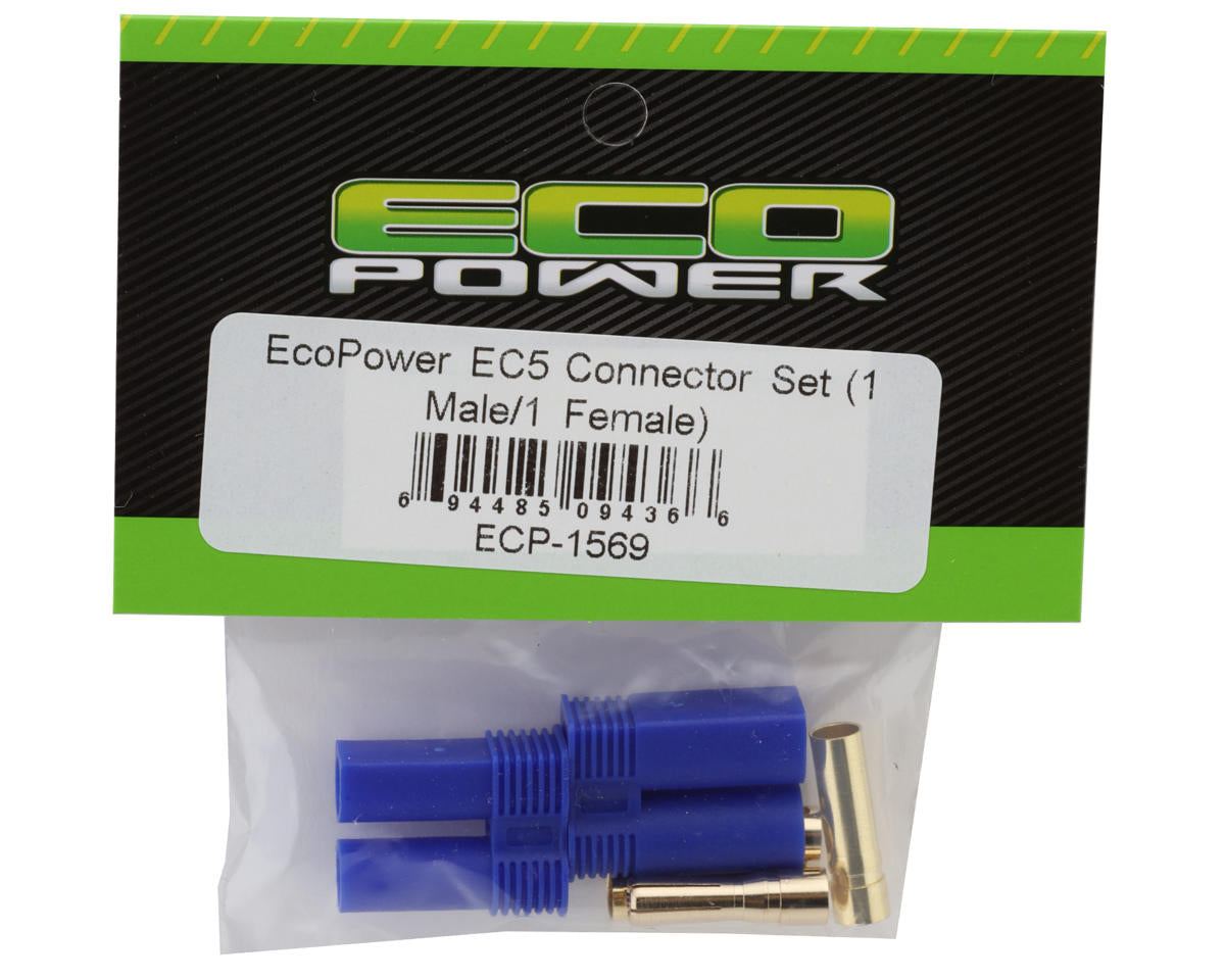 EcoPower EC5 Style Connectors (Male/Female)