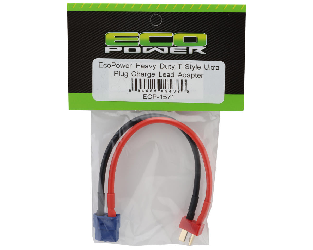 EcoPower Heavy Duty T-Style Ultra Plug Charge Lead (Male T-Style to Female XT60)