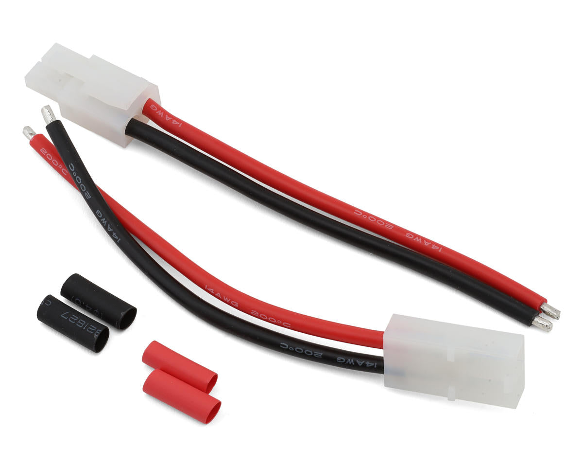 EcoPower Tamiya Pre-Wired Pigtail Connectors (2) (Female/Male)
