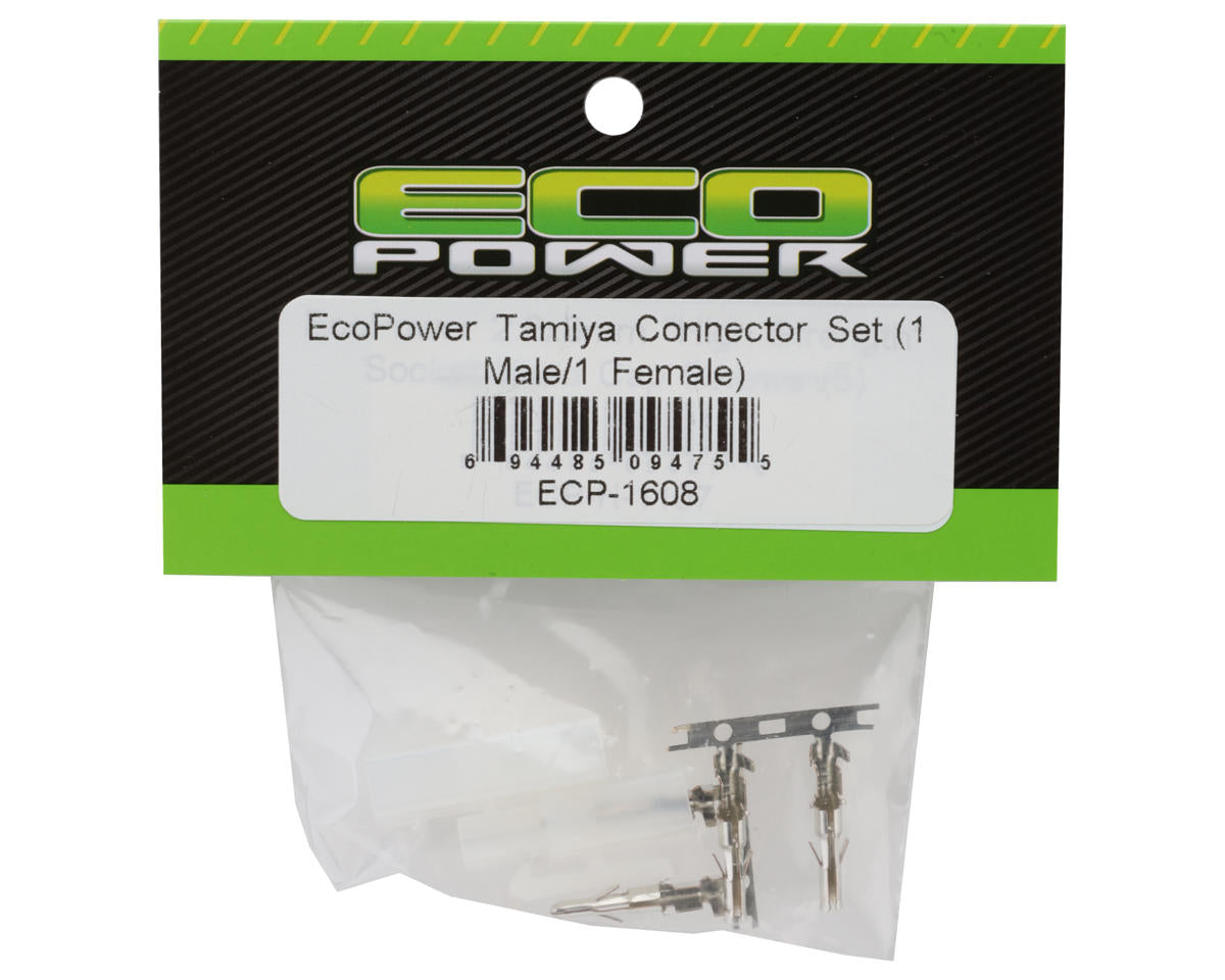 EcoPower Tamiya Connectors Set (Male/Female) (2)