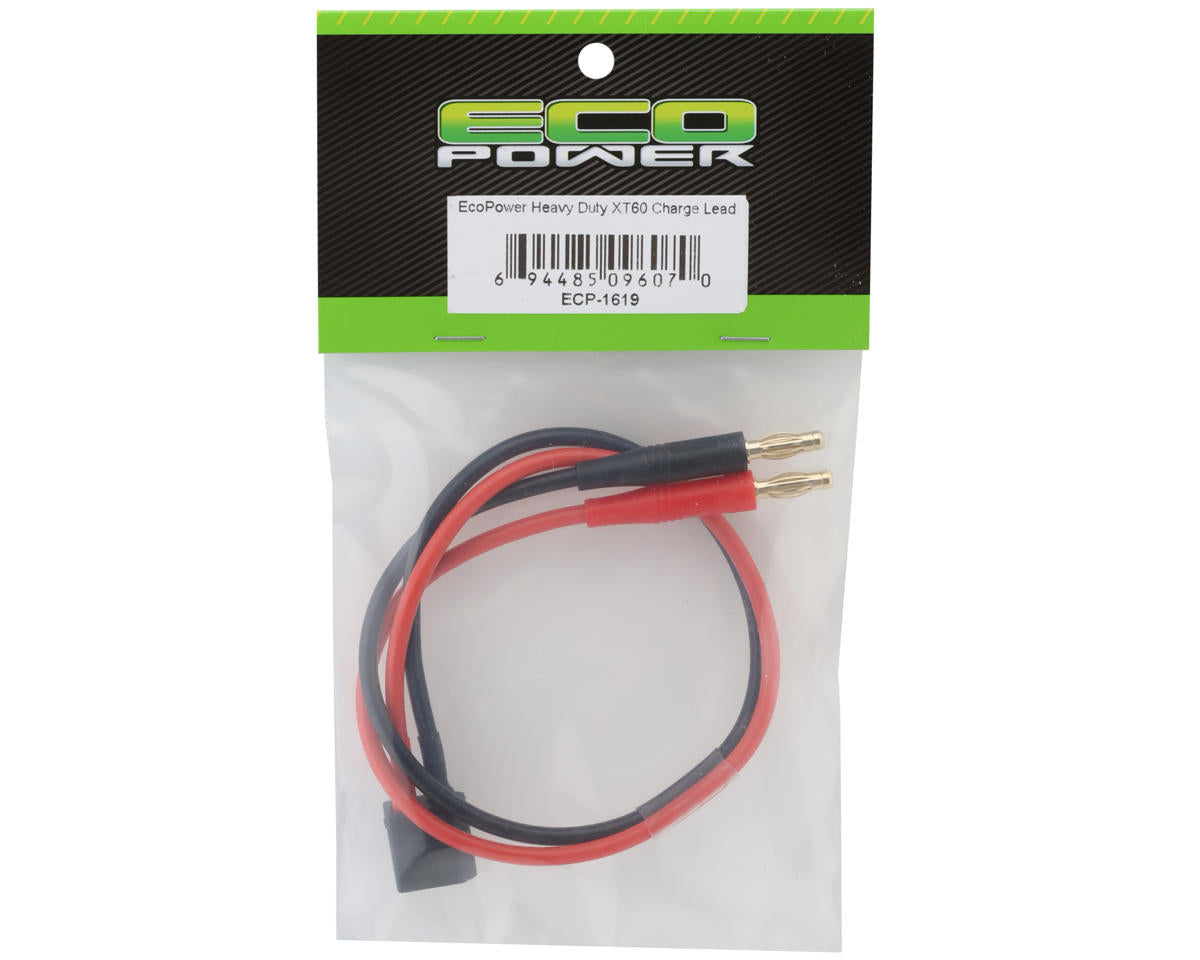 EcoPower Heavy Duty XT60 Charge Lead (14AWG)