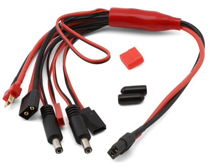 EcoPower "Squid" Multi Connector Charge Lead (XT60, Futaba, JST, T-Style &