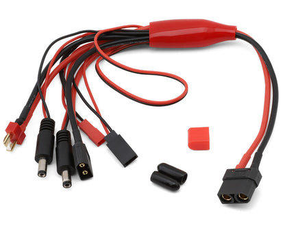 EcoPower "Squid" Multi Connector Charge Lead (XT60, Futaba, JST, T-Style &